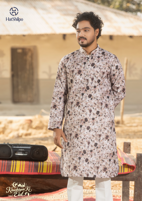 Digital Print 100% Cotton Panjabi