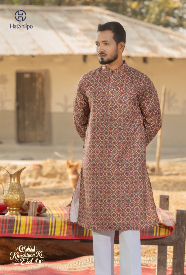 Digital Print 100% Cotton Panjabi