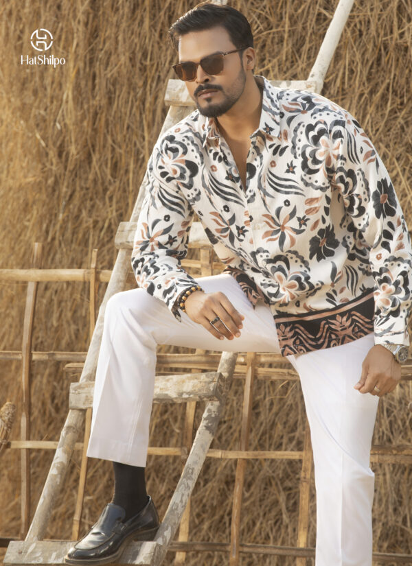 Print Long Sleeve Shirt