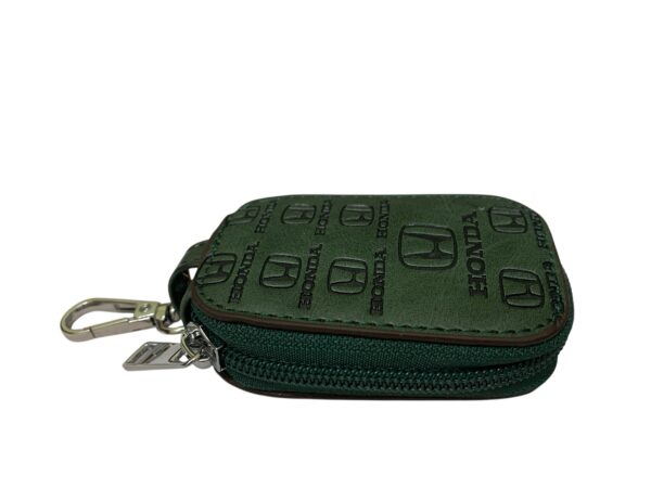 Premium Leather Car Key Holder with Metal Hook